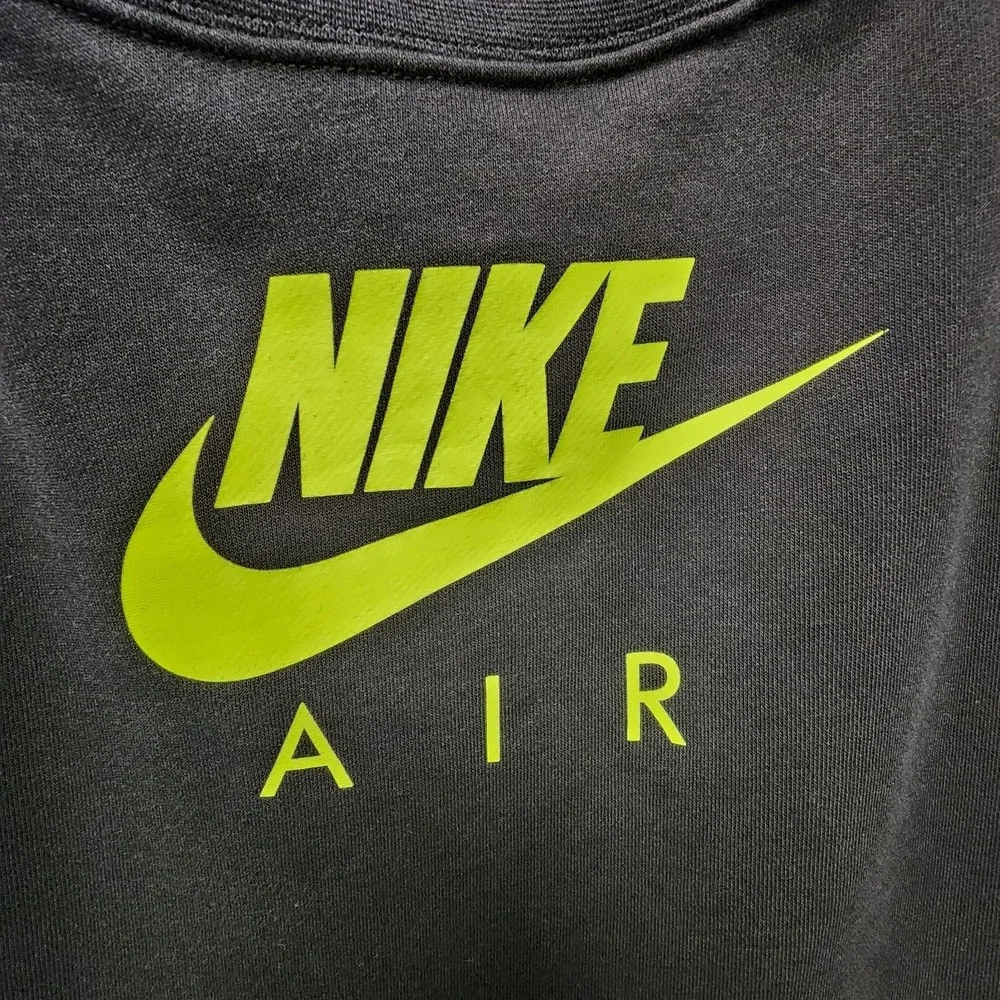 Nike Air Sportswear Tunic Sweatshirt‎ Women's Plus Size 2X Black Boat Neck READ